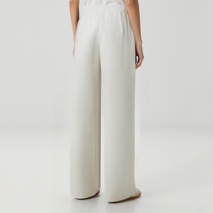 Simple loose mid-rise women's casual trousers