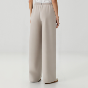 Elastic waist comfortable women's casual trousers