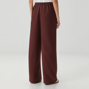 Autumn side lace loose women's casual trousers