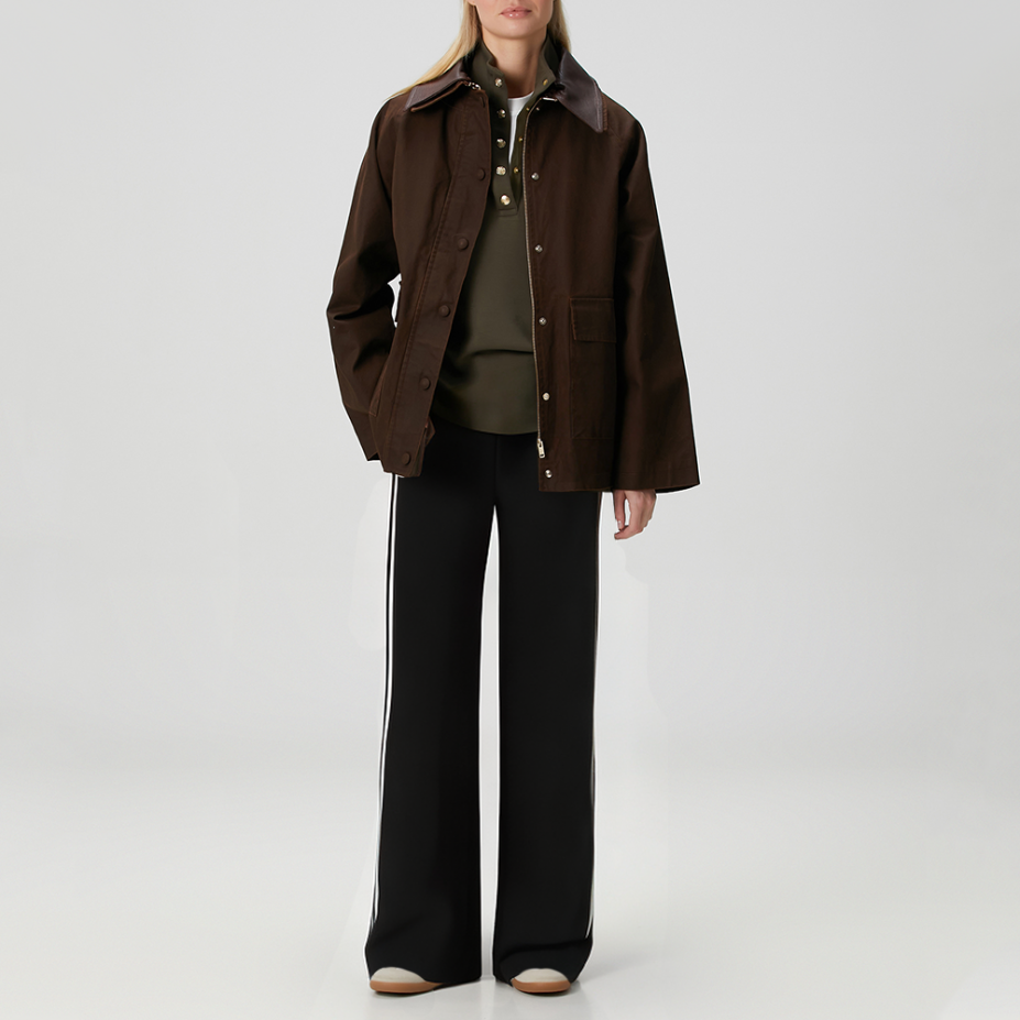 Fashion slim flared women's casual trousers