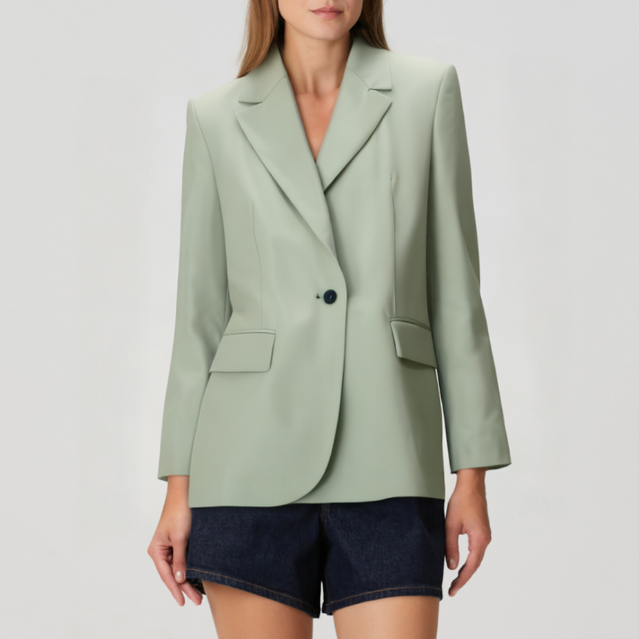 Fashion classic lapel women's suit jacket