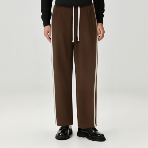 New high waist loose men's casual pants