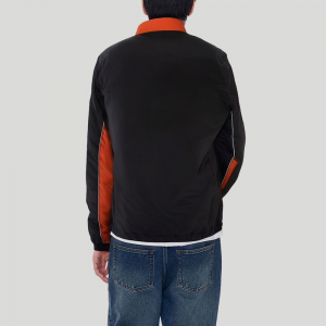 Patchwork breathable loose men's jacket