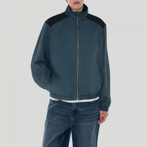 Retro colorblock lightweight men's jacket