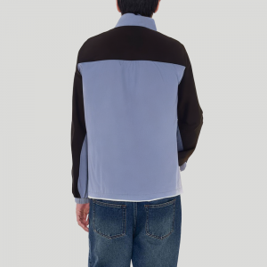 Lightweight color-blocked loose-fitting men's jacket