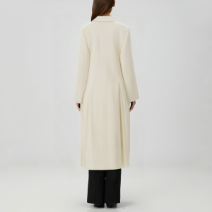 Elegant and versatile beige women's trench coat