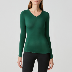 Lightweight stretch slim fit women's long sleeves