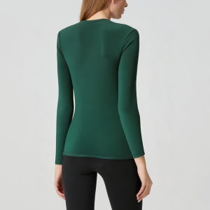 Lightweight stretch slim fit women's long sleeves