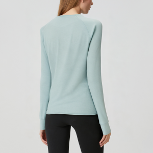 Breathable moisture wicking long sleeves for women